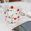 Bögre porcelán 510ml talpas, ANGELA Díszdobozban