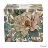Bögre porcelán 500ml talpas, PEONY WHITE Díszdobozban