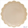 Tányér lapos porcelán 26cm, Elite red lapostányér kézzel festett