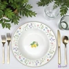 Tányér mély porcelán 21,5cm, Fleurs et Citrons - citrom