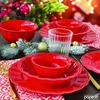Kép 2/2 - Tányér porcelán karácsonyi 19cm, Christmas Eve