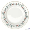 Kép 1/2 - Tányér porcelán karácsonyi 26,5cm, Botanic Chic lapostányér kézzel festett