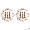 Kép 1/2 - Tányér porcelán karácsonyi 20cm Vintage Nutcrackers 2db-os, dobozban
