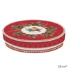 Tányér porcelán karácsonyi 19cm, NutcrackeTwist 4db-os, dobozban