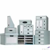 Kép 2/2 - Tárolódoboz karton Fellowes 33,3x28,5x39 cm Style, kék-fehér