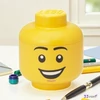 Tárolódoboz LEGO Happy Boy fej kicsi
