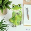 Dekor béka kerámia Frog sitting Jesse M green SDDST53