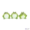 Dekor béka kerámia Three wise frogs Jesse S green SDDST53