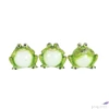 Kép 2/2 - Dekor béka kerámia Three wise frogs Jesse S green SDDST53