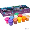 Tempera Stitch tégelyes 20ml 12szín Colorino