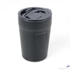 Kép 1/4 - Termoszbögre 300ml rozsdamentes acé TROIKA Cup-uccino  fekete