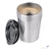 Kép 2/4 - Termoszbögre 300ml rozsdamentes acé TROIKA Cup-uccino  ezüst