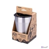 Termoszbögre 300ml rozsdamentes acé TROIKA Cup-uccino ezüst