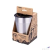 Kép 3/4 - Termoszbögre 300ml rozsdamentes acé TROIKA Cup-uccino  ezüst