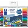 Kép 1/3 - Textilmarker 12 Staedtler kétvégű, Design Journey TS3190TB11