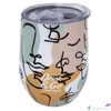 Kép 1/2 - Thermo pohár Art Deco 350ml , rozsdamentes acél,duplafalú