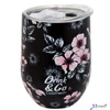 Thermo pohár Helen pink-fekete) 350ml ,