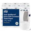 Kép 2/3 - Toalettpapír belsőmag nélküli T7 rendszer 3 2 rétegű 13,1cm átmérő Premium TORK OptiServe