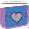 Kép 1/4 - Tolltartó Belmil kihajtható 21 Cool Bag Jeans Heart 335-74 Pencil Case 14x20,5x3,5cm