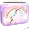 Kép 1/2 - Tolltartó Belmil kihajtható 21 Mini-Fit Rainbow UnICOrn-Unikornisos 335-72 Pencil Case 14x20,5x3,5cm