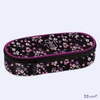 Tolltartó nagy Ars Una 24' Körzippes Pearl Blossom black (5377) 24 54940862 Egyrekeszes zsebbel és írószert