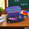 Kép 3/4 - Tolltartó Stitch kamaszoknak Ovál Campus Stitch lack 220x65x95 üres Colorino