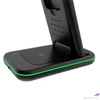Kép 2/4 - Töltőállomás 3-az-1ben Apple+Q töltés CANYON WS-304 fekete