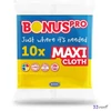 Törlőkendő univerzális 10db BONUS MAXI sárga