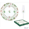 Tortatál porcelán 32cm, Botanical Chic dobozban