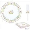 Tortatál porcelán 32cm, Happy Easter dobozban