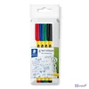 Tűfilc készlet Staedtler 0,6 mm, Noris 307, 4 különböző szín