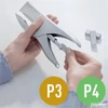 Kép 4/8 - Tűzőgép Leitz 5549 matt króm kézi tűzőgép hátultöltős 40lap Leitz 1db rendelési egység ár 1db-ra
