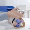 Kép 6/8 - Tűzőgép Leitz 5549 matt króm kézi tűzőgép hátultöltős 40lap Leitz 1db rendelési egység ár 1db-ra