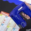 Kép 2/4 - Tűzőpisztoly vezeték nélküli elektromos USB RAPESCO Germ-Savvy T12-USB kék