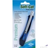 Kép 2/3 - Univerzális kés 9 mm WEDO Soft-cut kék/fekete Csomagolás, tárolás WEDO 78909