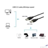 Kép 2/2 - USB 2.0 kábel 3m EQUIP 