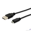 Kép 1/2 - USB 2.0 kábel USB-A/USB MicroB 1,8m EQUIP
