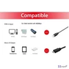 USB 2.0 kábel USB-A/USB MicroB 1,8m EQUIP