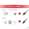 Kép 3/3 - USB 2.0 nyomtatókábel USB-A/USB-B 5m EQUIP
