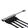 Kép 2/7 - USB elosztó-HUB 4 port USB 2.0 TRUST Halyx ezüst