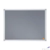 Kép 1/3 - Üzenőtábla alumínium keret 60x45cm NOBO Essentials szürke