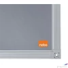 Kép 2/3 - Üzenőtábla alumínium keret 60x45cm NOBO Essentials szürke