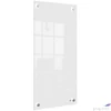 Kép 1/6 - Üzenőtábla üveg fali keskeny 30x60cm NOBO Home fehér
