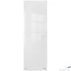 Kép 2/6 - Üzenőtábla üveg fali keskeny 30x90cm NOBO Home fehér