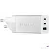 Kép 1/2 - Vartra hálózati töltő 1x USB, 2x USB-C kimenet 65W High Speed