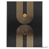 Vendégkönyv Exacompta 27x22 cm, 50 lap, Graphik Black