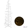 Fenyőfa Világító spirállal 432led fehér fényű modern fenyőfa üzlet és otthon dekoráció Égősor -fényfű