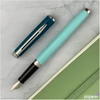Kép 1/3 - Waterman Hemisphere töltőtoll Color Blocking zöld,ezüst klipsz 2190122