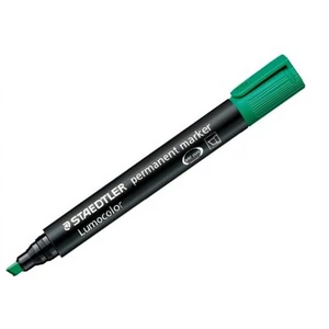 Alkoholos marker Staedtler Lumocolor 350' 2-5mm vágott hegyű zöld Írószerek STAEDTLER 350-5