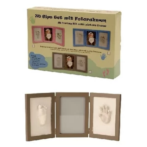 3D gipsz öntőkészlet 43,5x19cm-es képkerettel 3 féle színű keret